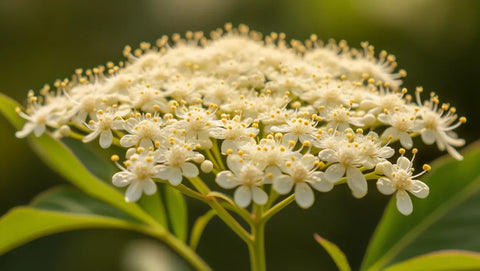 Elderflower extract: antioxidant power and immune health.